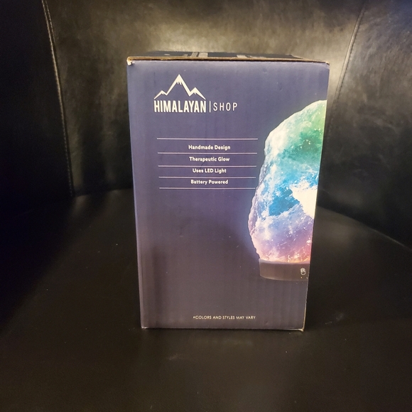 Himalayan Color Changing LED Salt Lamp - Picture 2 of 5